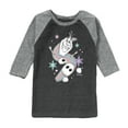 thumbnail image 1 of Frozen 2 - Stay Colorful - Toddler And Youth Raglan Graphic T-Shirt, 1 of 6