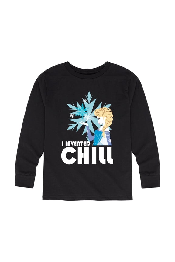 Frozen 2 - The Cold Never Bothered Me - Toddler And Youth Long Sleeve Graphic T-Shirt