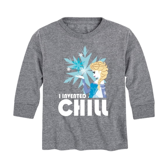 Frozen 2 - The Cold Never Bothered Me - Toddler And Youth Long Sleeve Graphic T-Shirt