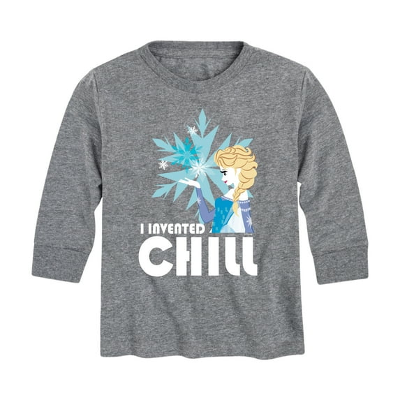 Frozen 2 - The Cold Never Bothered Me - Toddler And Youth Long Sleeve Graphic T-Shirt