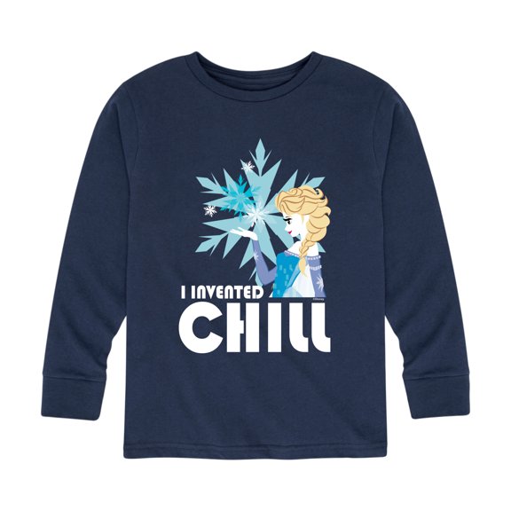 Frozen 2 - The Cold Never Bothered Me - Toddler And Youth Long Sleeve Graphic T-Shirt