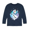 thumbnail image 1 of Frozen 2 - This Snowman Can - Toddler And Youth Long Sleeve Graphic T-Shirt, 1 of 5
