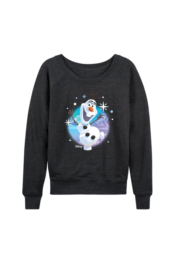 Frozen 2 - This Snowman Can - Women's Lightweight French Terry Long Sleeve Shirt