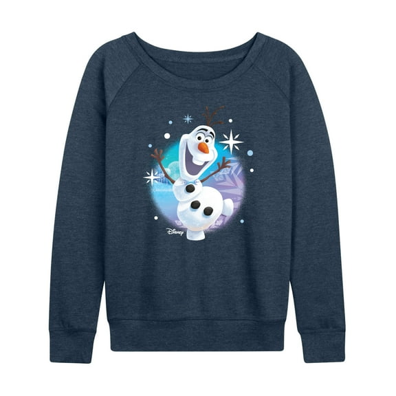 Frozen 2 - This Snowman Can - Women's Lightweight French Terry Long Sleeve Shirt