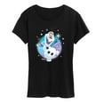 thumbnail image 1 of Frozen 2 - This Snowman Can - Women's Short Sleeve Graphic T-Shirt, 1 of 5