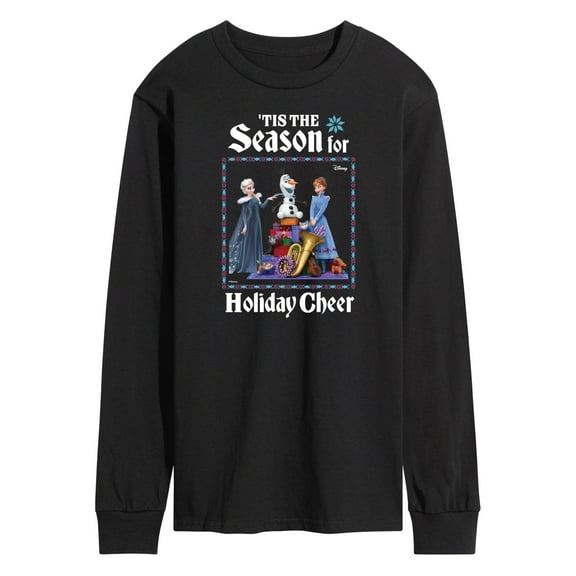 Frozen 2 - Tis The Season For Holiday Cheer - Men's Long Sleeve T-Shirt