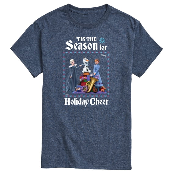 Frozen 2 - Tis The Season For Holiday Cheer - Men's Short Sleeve Graphic T-Shirt