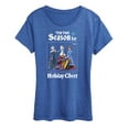 thumbnail image 1 of Frozen 2 - Tis The Season For Holiday Cheer - Women's Short Sleeve Graphic T-Shirt, 1 of 5