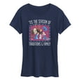 thumbnail image 1 of Frozen 2 - Tis The Season - Women's Short Sleeve Graphic T-Shirt, 1 of 5