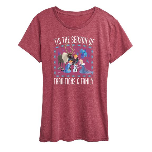 Frozen 2 - Tis The Season - Women's Short Sleeve Graphic T-Shirt
