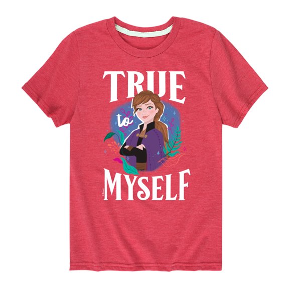 Frozen 2 - True To Myself - Toddler And Youth Short Sleeve Graphic T-Shirt