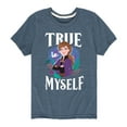 thumbnail image 1 of Frozen 2 - True To Myself - Toddler And Youth Short Sleeve Graphic T-Shirt, 1 of 5