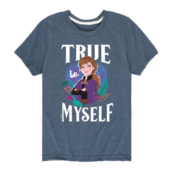 Frozen 2 - True To Myself - Toddler And Youth Short Sleeve Graphic T-Shirt