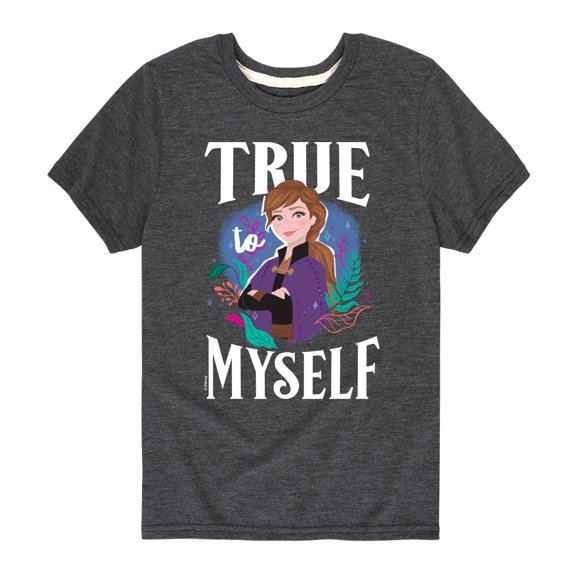 Frozen 2 - True To Myself - Toddler And Youth Short Sleeve Graphic T-Shirt