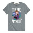 thumbnail image 1 of Frozen 2 - True To Myself - Toddler And Youth Short Sleeve Graphic T-Shirt, 1 of 5