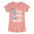 thumbnail image 1 of Frozen 2 - Trying To Keep It Together - Toddler And Youth Girls Short Sleeve Graphic T-Shirt, 1 of 5