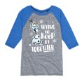 thumbnail image 1 of Frozen 2 - Trying To Keep It Together - Toddler And Youth Raglan Graphic T-Shirt, 1 of 6