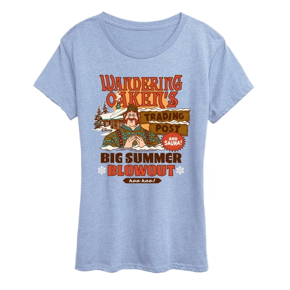 Frozen 2 - Wandering Oaken's Trading Post - Women's Short Sleeve Graphic T-Shirt