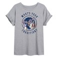 thumbnail image 1 of Frozen 2 - Whats Your Tradition  - Juniors Ideal Flowy Muscle T-Shirt, 1 of 5