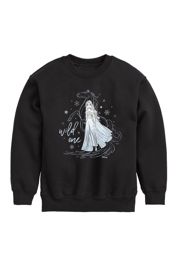 - Wild One - Toddler And Youth Crewneck Fleece Sweatshirt