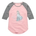 thumbnail image 1 of Frozen 2 - Wild One - Toddler And Youth Girls Raglan Graphic T-Shirt, 1 of 5
