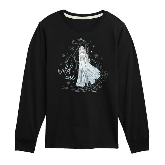 Frozen 2 - Wild One - Toddler And Youth Long Sleeve Graphic T-Shirt