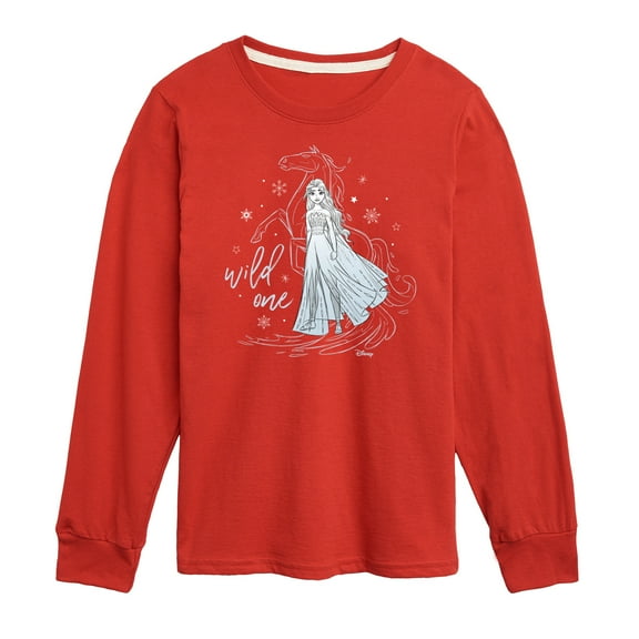 Frozen 2 - Wild One - Toddler And Youth Long Sleeve Graphic T-Shirt