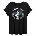thumbnail image 1 of Frozen 2 - Winter Wonder  - Juniors Ideal Flowy Muscle T-Shirt, 1 of 5