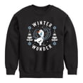thumbnail image 1 of Frozen 2 - Winter Wonder - Toddler And Youth Crewneck Fleece Sweatshirt, 1 of 5