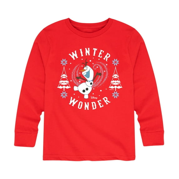 Frozen 2 - Winter Wonder - Toddler And Youth Long Sleeve Graphic T-Shirt