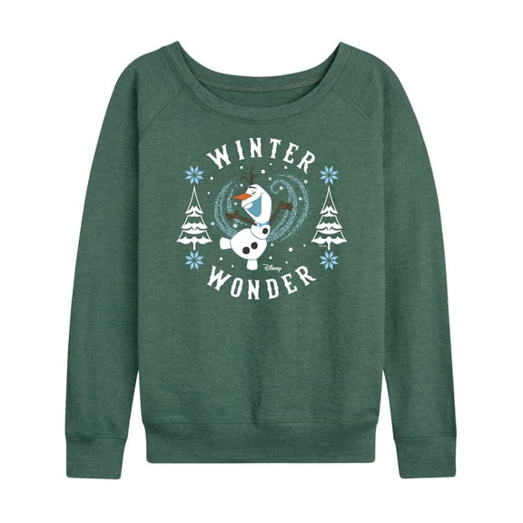 Frozen 2 - Winter Wonder - Women's Lightweight French Terry Long Sleeve Shirt