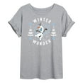thumbnail image 1 of Frozen 2 - Winter Wonder  - Women's Oversized T-Shirt, 1 of 4