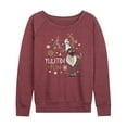 thumbnail image 1 of Frozen 2 - Yuletide Fun - Women's Lightweight French Terry Long Sleeve Shirt, 1 of 5