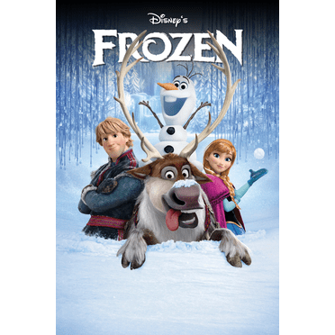Frozen 2013 Movie Poster 24x36 - Disney Animation Musical - Family Fun