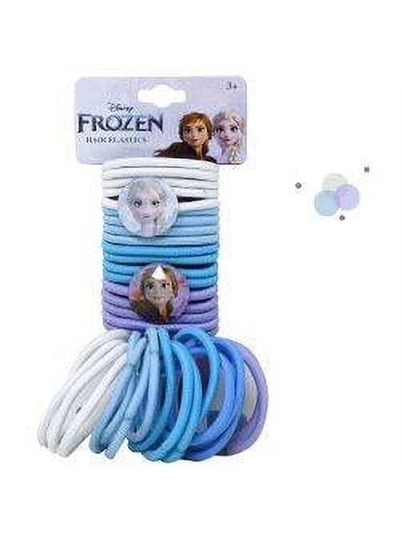 Frozen 36pk Hair Elastics on Card