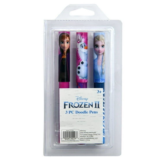 Frozen 3pk Pen In Clamshell