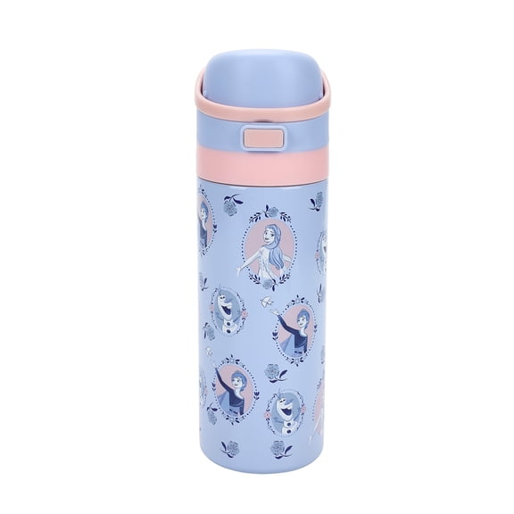 Frozen All-Over Character Print 24 Oz Stainless Steel Water Bottle