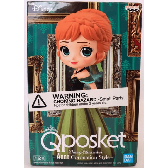 Frozen Anna Coronation Style Q Posket Disney Princess Figure (Version A)