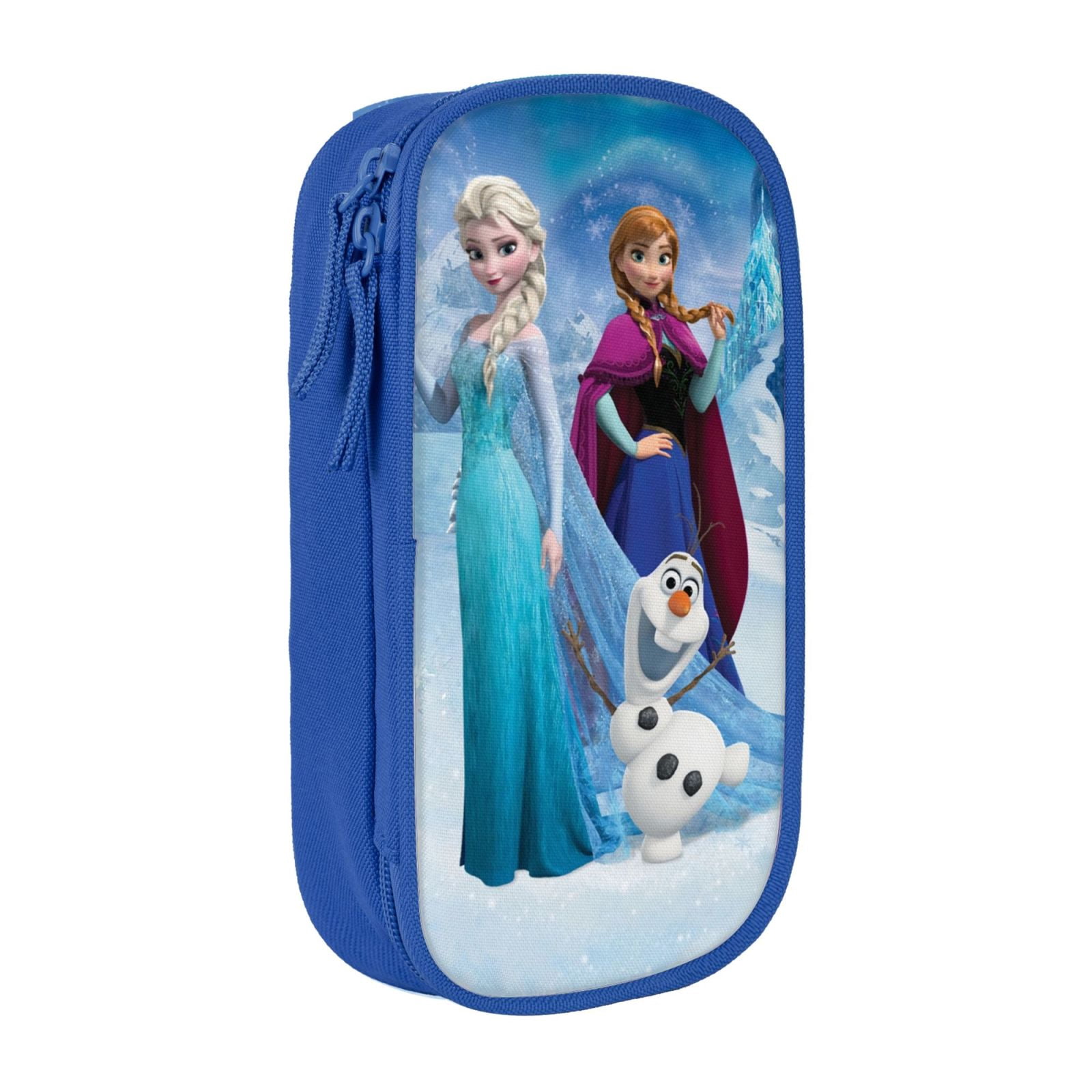 Frozen Anna And Elsa Snowflakes Pencil Case,Big Capacity Pencil Pouch ...