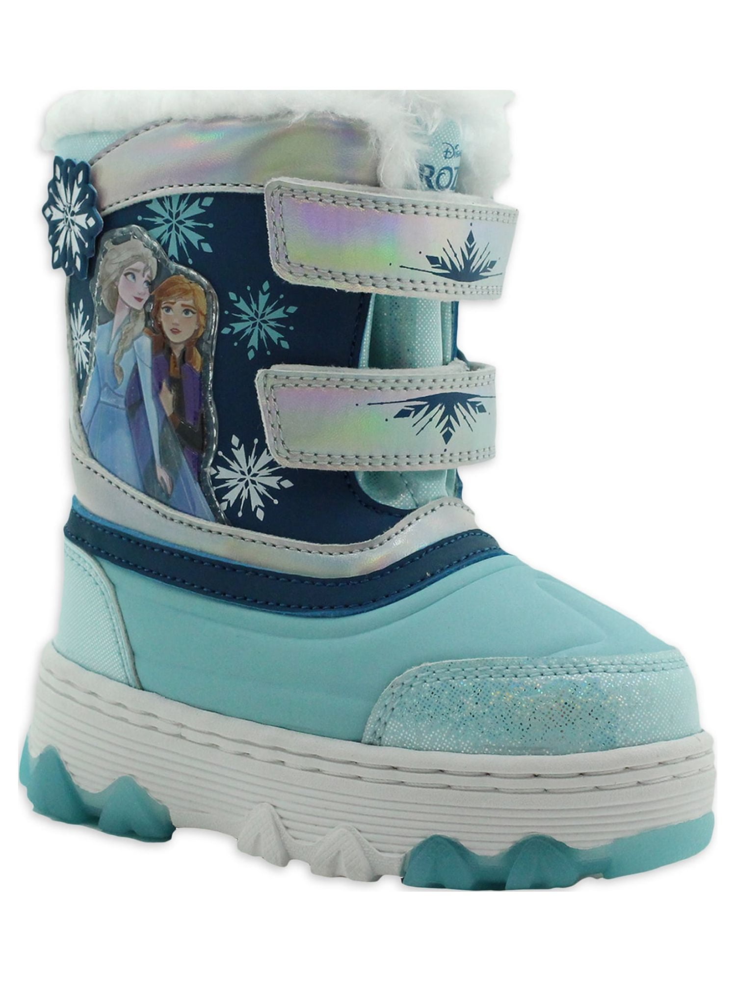 Frozen Anna & Elsa Toddler Girls Light-Up Winter Snow Boot