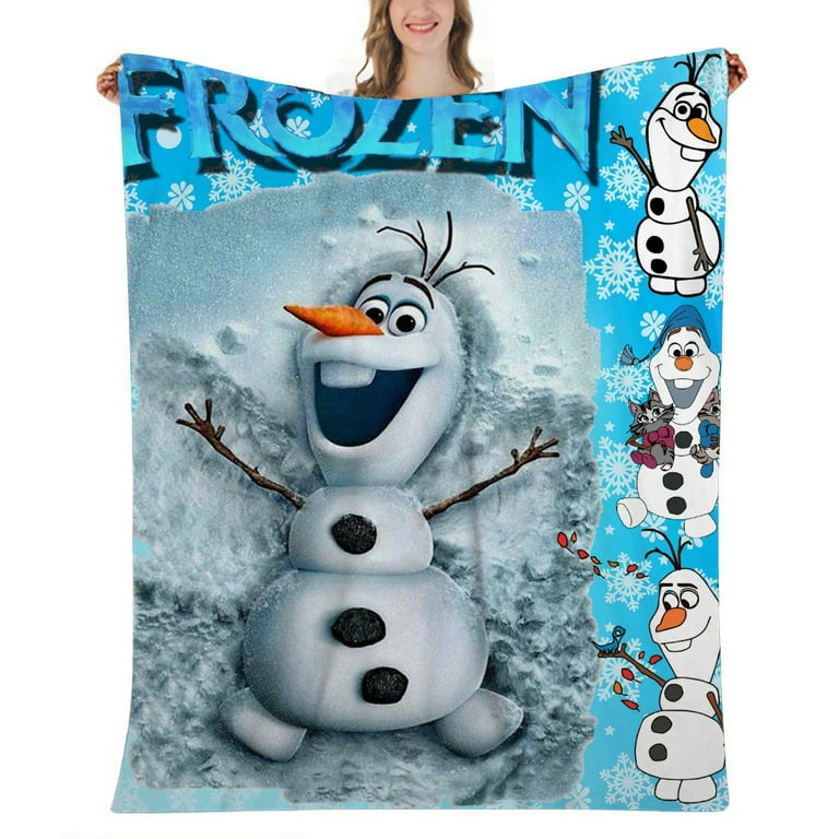 Frozen throw blanket online walmart