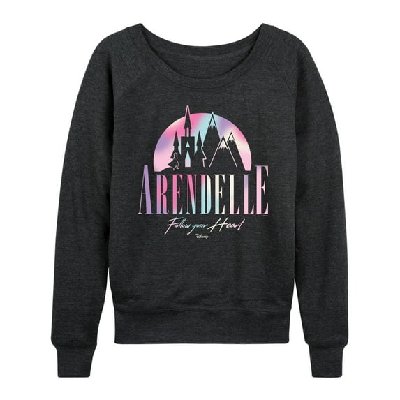 Frozen - Arendelle Destination - Women's French Terry Pullover Sweatshirt