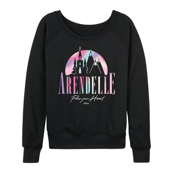 Frozen - Arendelle Destination - Women's French Terry Pullover Sweatshirt