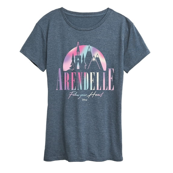 Frozen - Arendelle Destination - Women's Short Sleeve Graphic T-Shirt