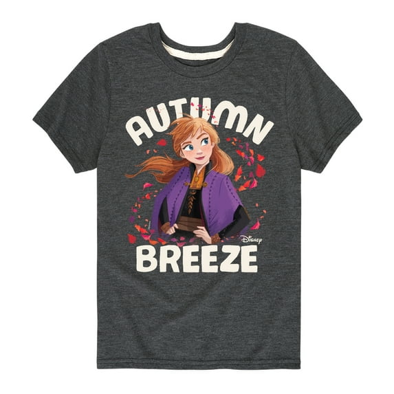 Frozen - Autumn Breeze - Toddler And Youth Short Sleeve Graphic T-Shirt
