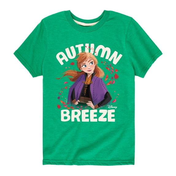 Frozen - Autumn Breeze - Toddler And Youth Short Sleeve Graphic T-Shirt