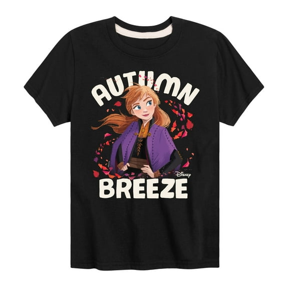 Frozen - Autumn Breeze - Toddler And Youth Short Sleeve Graphic T-Shirt