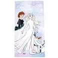 thumbnail image 1 of Frozen Beach Towel, Disney, Kids, 28 x 58, 1 of 8