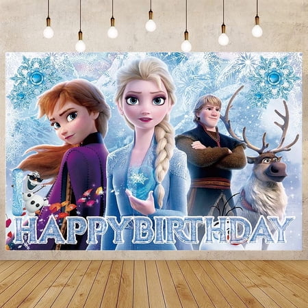 Anime Cartoon Birthday Anime Theme Backdrops Banner Birthday Party Decor Supplies,5.9x3.6ft