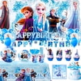 thumbnail image 1 of Frozen Birthday Party Supplies,124pcs Frozen Party Decorations&Tableware Set-Frozen Plates Napkins Cups Tablecloth Banner Backdrop,Frozen Balloons etc Frozen Themed Party Supplies, 1 of 8